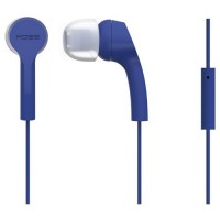 Koss Earbud KEB9 with Mic Blue 3.5mm
