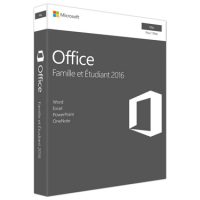 Microsoft Office 2016 Famille et Etudiant Mac Version Francaise