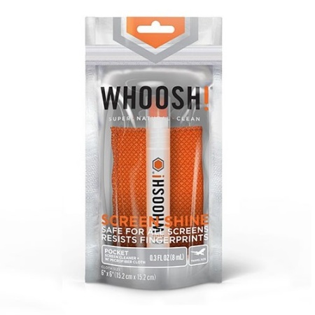 Whoosh! Screen Shine 8mL Pocket Spray w/1 Cloth