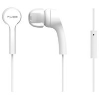 Koss Earbud KEB9 w/Mic White