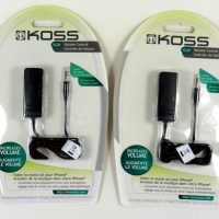 Koss VC20 3.5mm headphone in-line volume amplifier