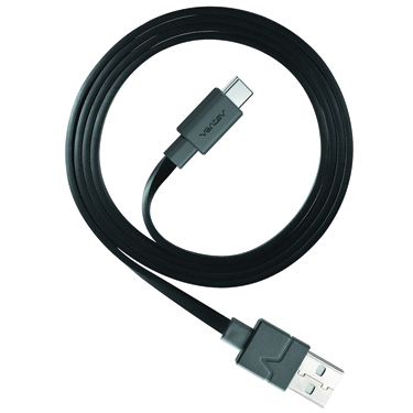 Ventev Charge & Sync USB-A to USB-C 2.0 Cable 3ft Black