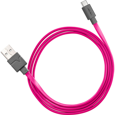 Ventev Charge & Sync USB-A to USB-C 2.0 Cable 6ft Pink