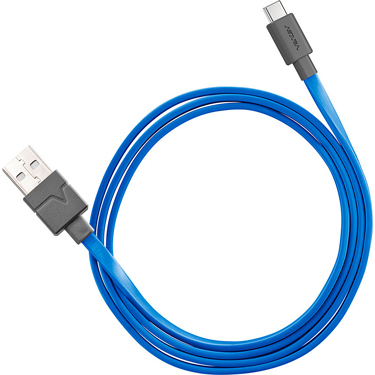 Ventev Charge & Sync USB-A to USB-C 2.0 Cable 6ft Blue