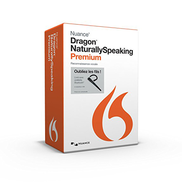 Dragon Naturally Speaking 13 Premium Wireless Edition Version Francaise with Bluetooth Headset