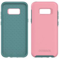 OtterBox Galaxy S8+ Symmetry Dark Pink/Green Prickly Pear