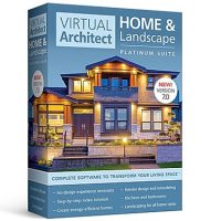 Virtual Architect Home & Landscape Platinum Suite v7 (CD-Rom Drive Required to Install)