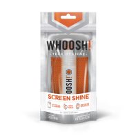 Whoosh! Screen Shine 100mL GoXL Spray with Antimicrobial Cloth Non-Toxic Alcohol & Ammonia Free Formula
