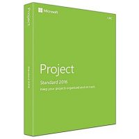 Microsoft Project 2016 Standard Medialess PKC