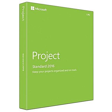 Microsoft Project 2016 Standard Medialess PKC