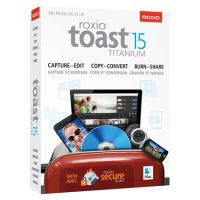 Roxio Toast 15 Titanium for Mac (CD-Rom Drive Required to Install)
