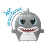 My Audio Pet Splash Bluetooth Speaker MegaloSong Shark 5 Watts IPX7 Waterproof True Wireless Selfie Remote - Grey