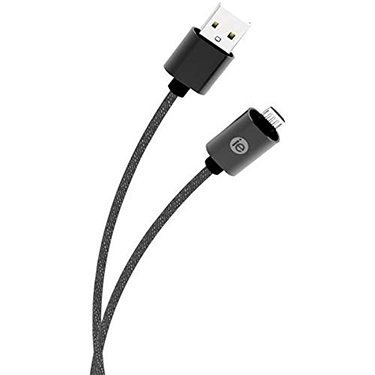 iEssentials Charge & Sync Cable Micro Braided 10ft Black