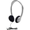 HamiltonBuhl Headphone On-Ear Silver with Dura-Cord 3.5 mm