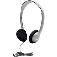 HamiltonBuhl Headphone On-Ear Silver w/Dura-Cord