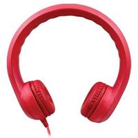 HamiltonBuhl Headphones Flex-Phones Foam Red