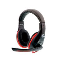 Xtech Headset Ominous On Ear 2x3.5mm w/Mic Black Gaming