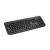 Xtech Keyboard Multimedia Wired USB Windows 104 Black