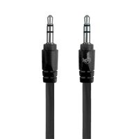 Xtech Auxilary Audio Cable Male 3.5mm to Male 3.5mm 3ft - Black