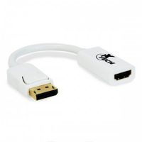 Xtech Adapter DisplayPort Male to HDMI Female - White