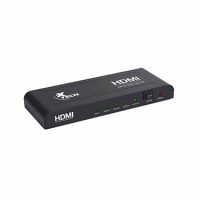 Xtech HDMI Splitter 4-Way Box with Power Black