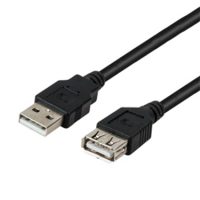 Xtech Extension Cable USB 2.0 A Male to A Female 6ft Black