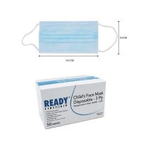 Ready First Aid Face Mask Disp Kids 3 Ply Box 50 Blue