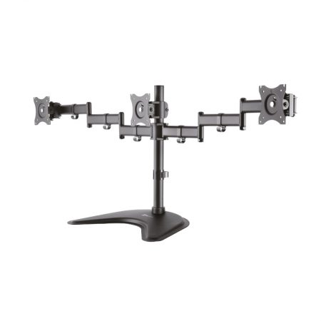 Klipxtreme Triple Monitor Mnt Desktop Stand Up to 32in