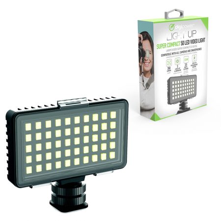 Digipower Vlogging LED Video Light Super Compact 50