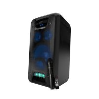 Klipxtreme Speaker Bluetooth Party Charme II 1000w 8in Subwoofer LED Display with Microphone