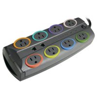 Kensington Surge Protector 3090 Joules 8 Outlet SmartSockets Premium 8ft Cord $50