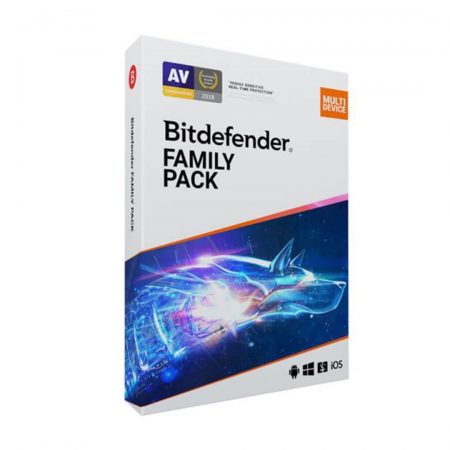 Bitdefender Family Pack 15-Users 1-Year ESD (DOWNLOAD CODE) with VPN 200MB/Day PC/Mac/Android/iOS