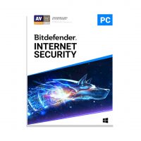 Bitdefender Internet Security 3-User 1-Year ESD (DOWNLOAD CODE) with VPN 200MB/Day PC