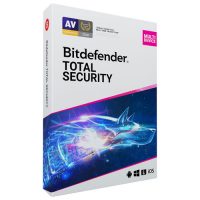 Bitdefender Total Security 5-Users 1-Year ESD (DOWNLOAD CODE) with VPN 200MB/Day PC/Mac/Android/iOS