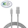 Fuse Charge & Sync Micro USB Metal 3ft Silver