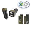 Realtree Edge Car Charger 2 Port 2.4Amp Camo/Black