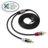 Scosche Auxiliary 3.5mm to RCA Audio Cable Premium 6ft Black