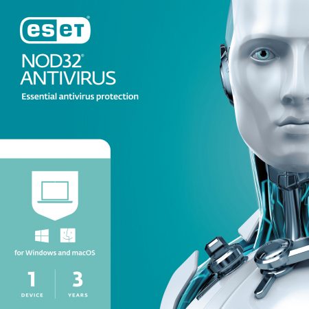 Eset Nod32 Antivirus 1-Device 3-Year Sleeve BIL PC/Mac Eset Nod32 Antivirus 1-Device 3-Year Sleeve BIL PC/Mac