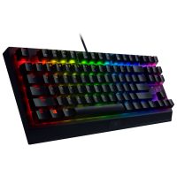 Razer Gaming Keyboard Wired BlackWidow V3 Tenkeyless Green Switch Chroma RGB Black