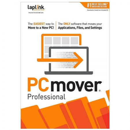 Laplink PCmover Professional 11 - (2 Uses) Move Files - Applications - Settings ESD (DOWNLOAD CODE)