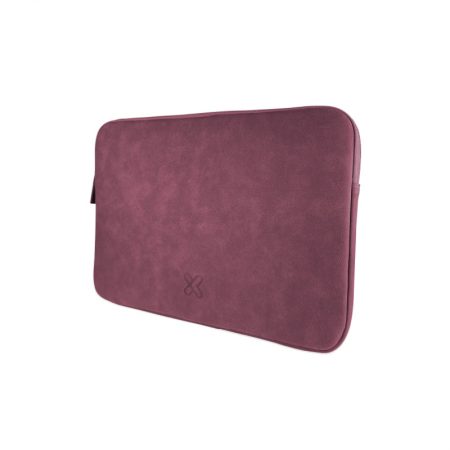 Klipxtreme Sleeve 15.6in SquareShield Suede Like Soft Textured - Pink