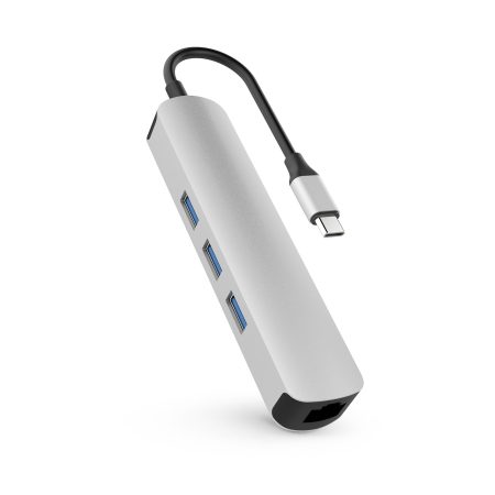 Hyper Hub USB-C Universal HyperDrive Tube 6-in-1  - Space Grey