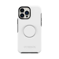 OtterBox iPhone 13 Pro Max/12 Pro Max & PopSocket Symmetry - Polar Vortex White