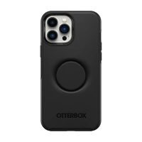 OtterBox iPhone 13 Pro Max/12 Pro Max & PopSocket Symmetry - Black