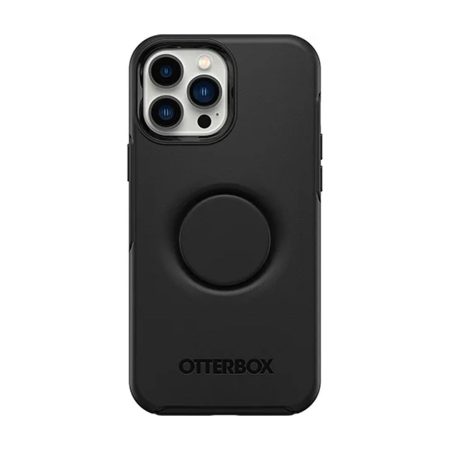 OtterBox iPhone 13 Pro Max/12 Pro Max & PopSocket Symmetry - Black