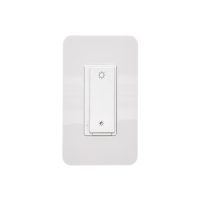 Nexxt Smart Home Wifi Dimmer Switch Single Pole Voice Control Alexa/Google - Manual & Remote Dimming - White