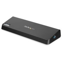 StarTech Docking Station Dual Monitor USB-A 3.0 HDMI & 4K DisplayPort - Gigabit - Fast Charge - PC/Mac/Chrome - Black