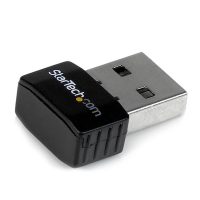 StarTech Adapter Wireless-N USB 2.0 300 Mbps Mini - 802.11 - Black