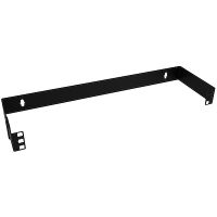 StarTech Server 1U 19in Hinged Wall Mounting Bracket for Patch Panels - Black