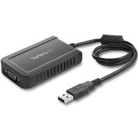 StarTech Adapter USB-A male to VGA Female 1920x1200 PC - Black